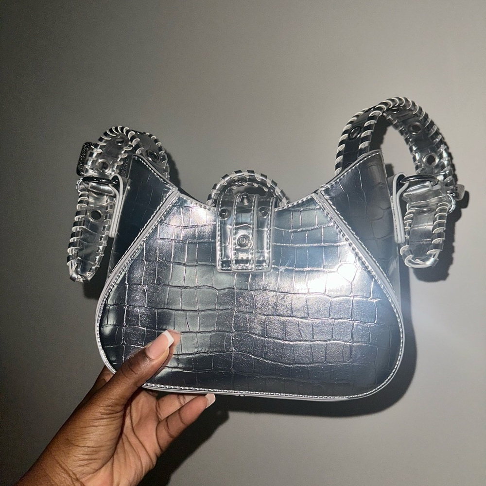 BRAND NEW Urban Outfitters Silver Bag